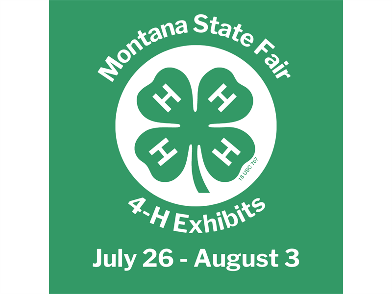 Logo for 2024 Montana State Fair 4-H Exhibits
